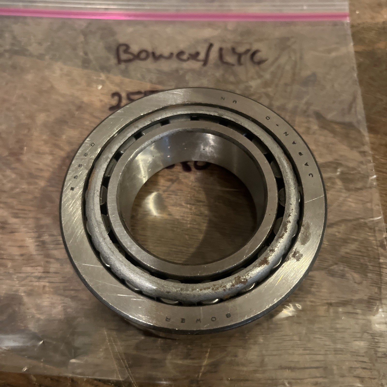 NOS Bower 25520 Bearing Cup W/LYC 25580 Bearing