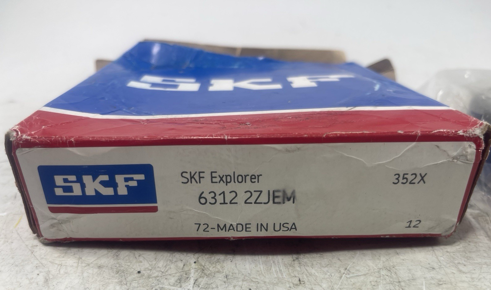 New SKF 6312 2ZJEM Radial Deep Groove Ball Bearing 60x130x31mm Made in USA