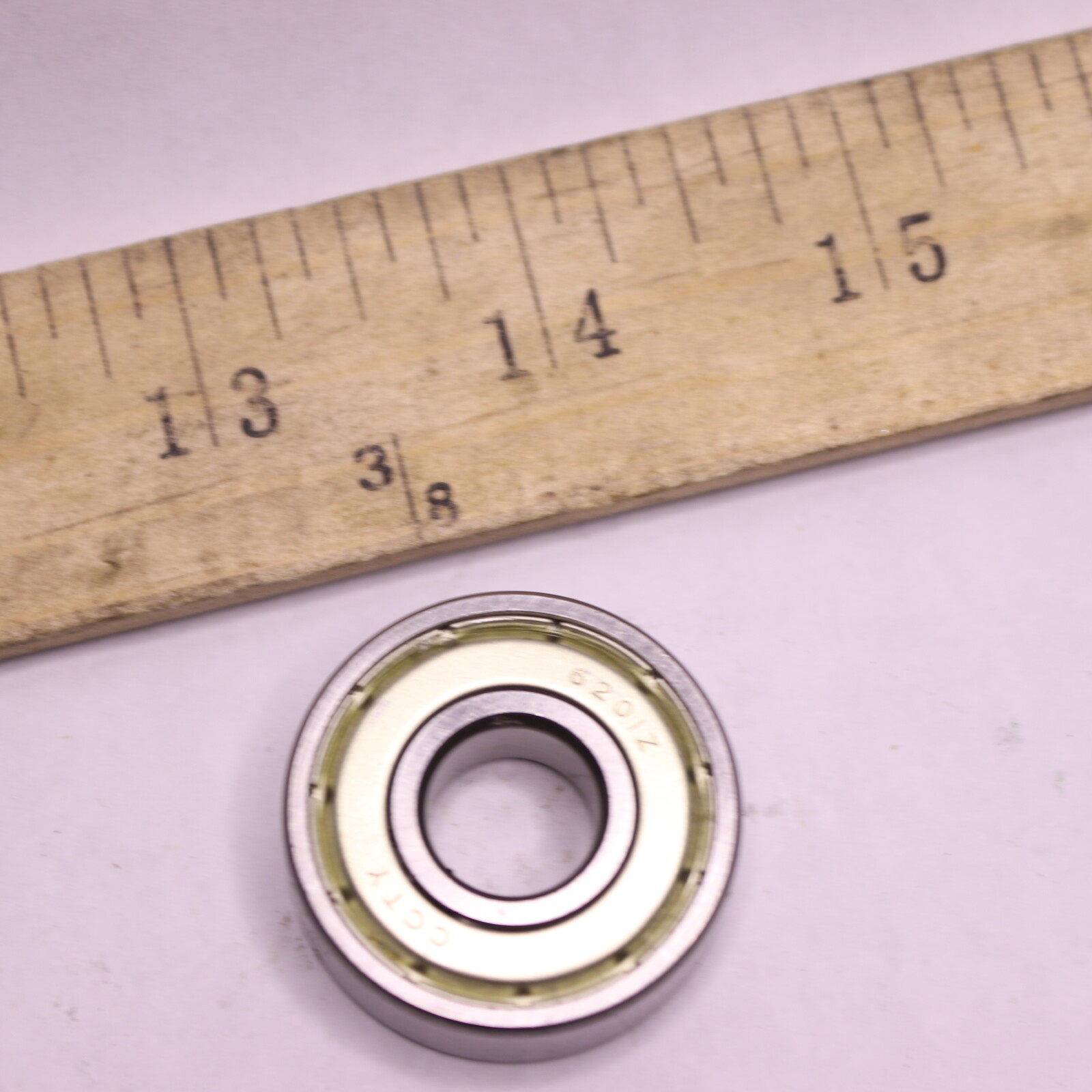 CCTY Double Shielded Deep Groove Ball Bearing Metal 12mm x 32mm x 10mm