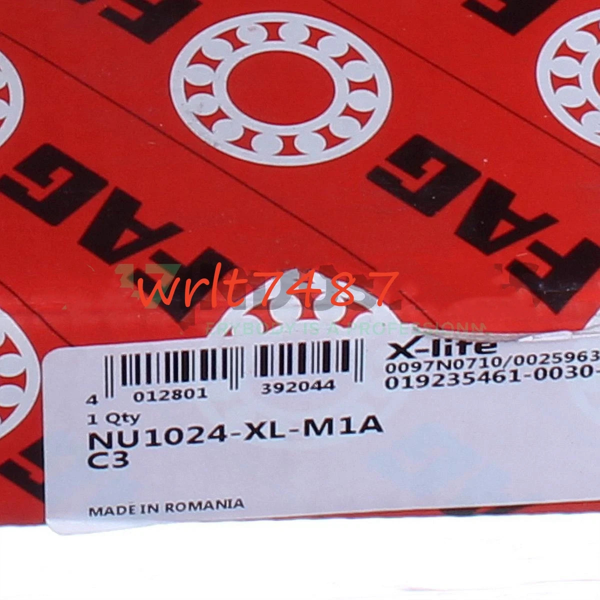 NEW FAG NU1024-XL-M1A-C3 cylindrical roller bearing 1PCS #PA