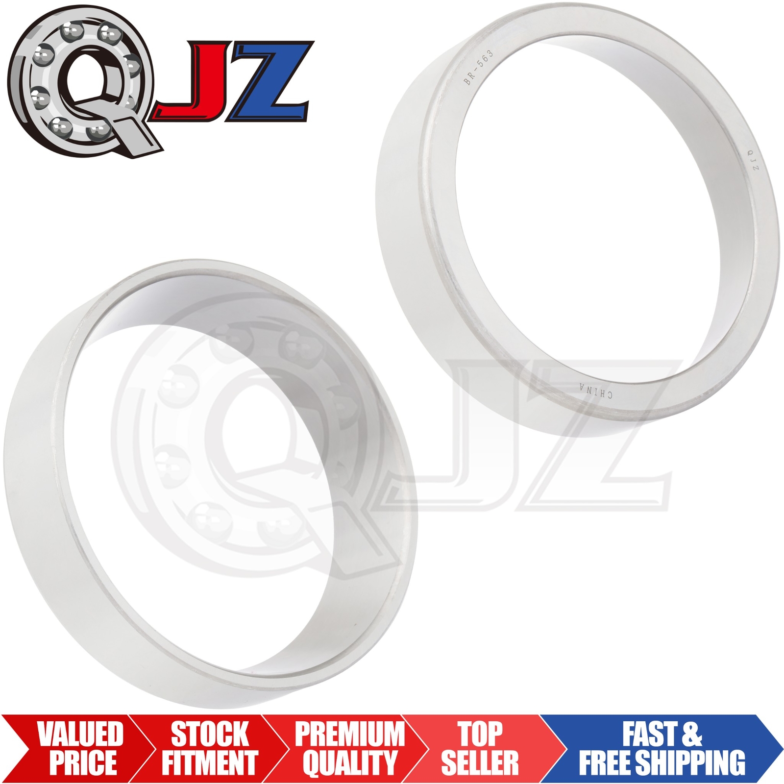 [Qty.2] BR-563 Tapered Roller Bearing Single-Cup/Race [127mm OD x 1.125in Width]