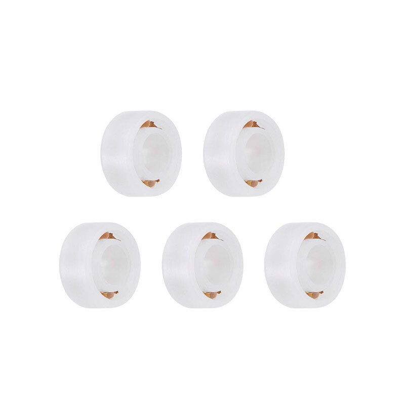 POM Plastic Bearings Glass Balls Hardness High Waterproof No Sealing ID 3/4/5mm
