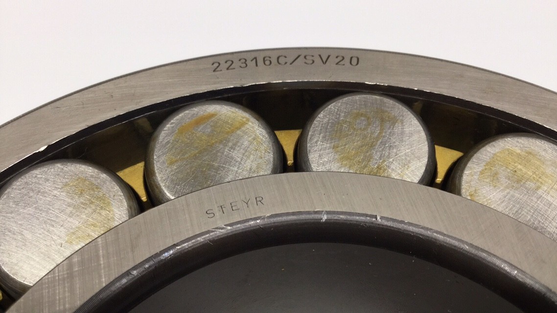 Steyr 22316C/SV20 Spherical Roller Bearing 80mm ID 170mm OD 58mm W Straight Bore