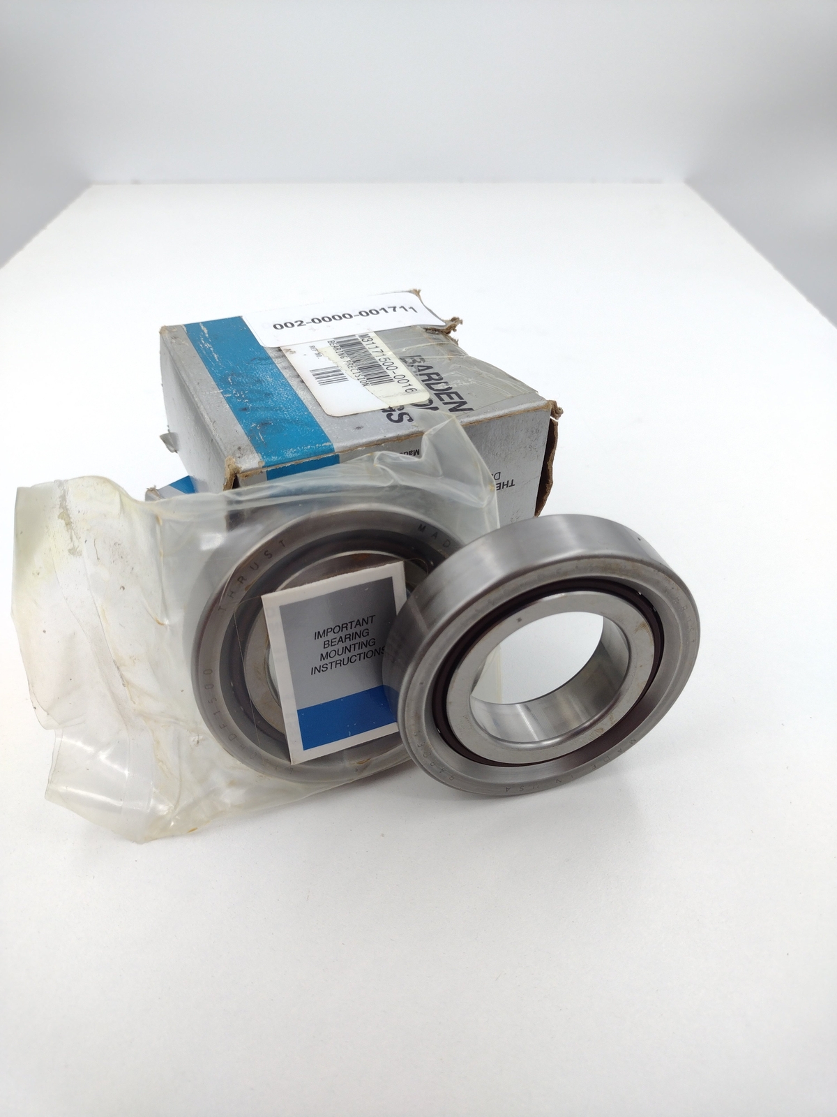 Barden L150HDF1500 Duplex Angular Contact Bearings (1 Pair)