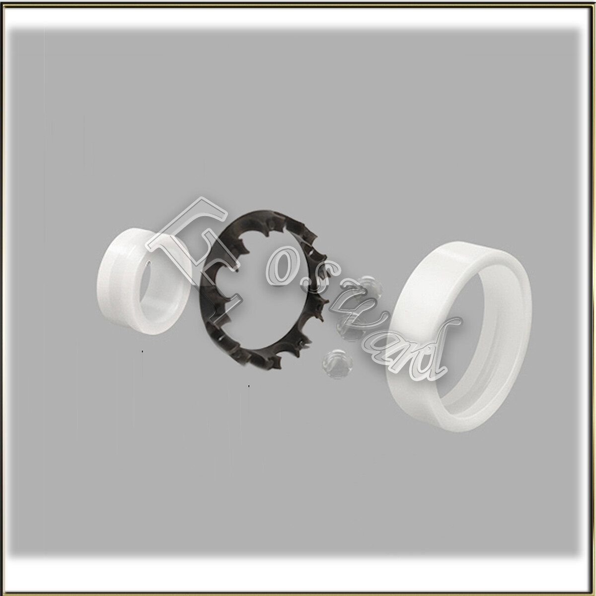 POM Plastic Bearing 603 – 6812 Deep Groove Ball Bearings Waterproof Various Size