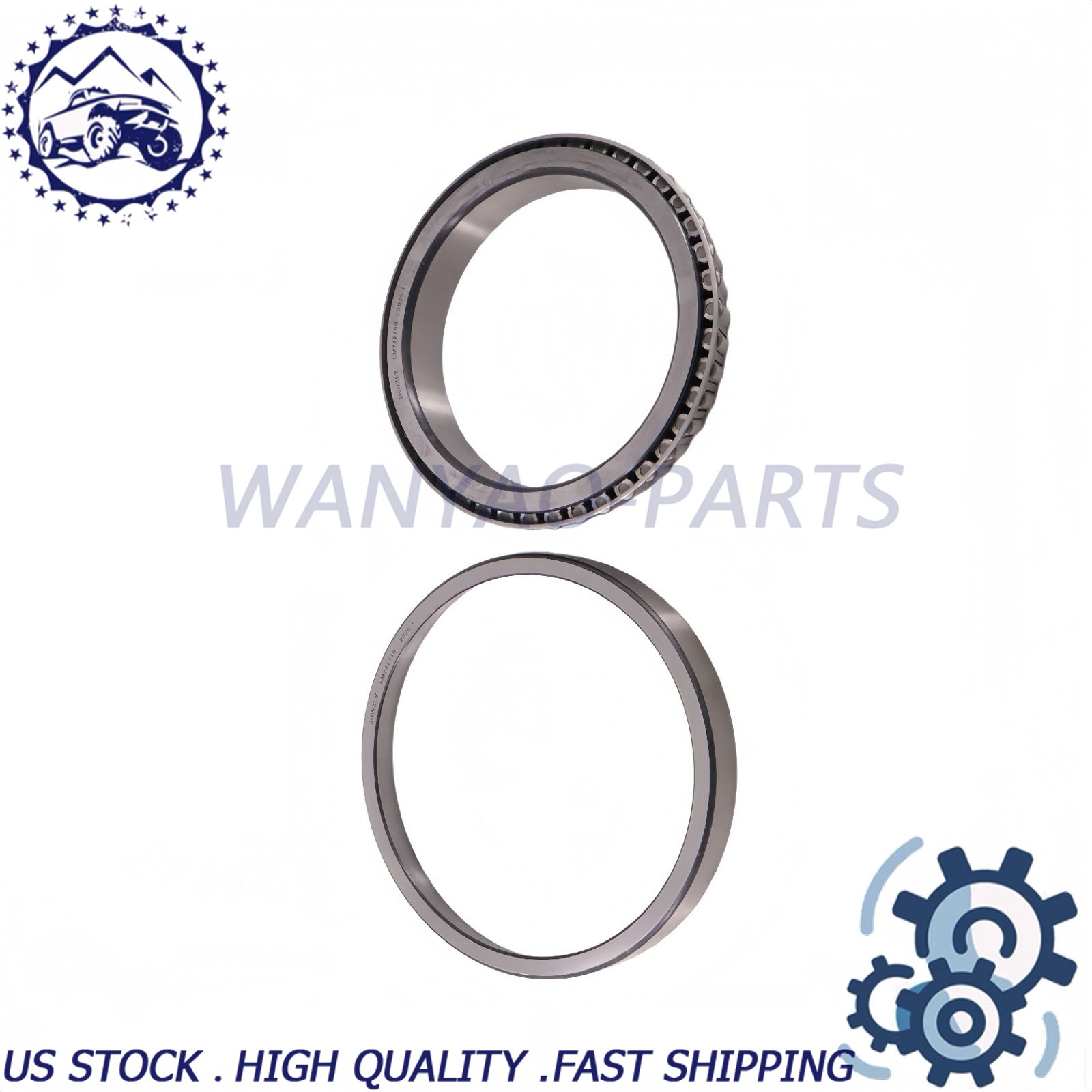 Tapered Roller Bearing LM742749 LM742710 Set Cup and Cone 1PC New 1-PC