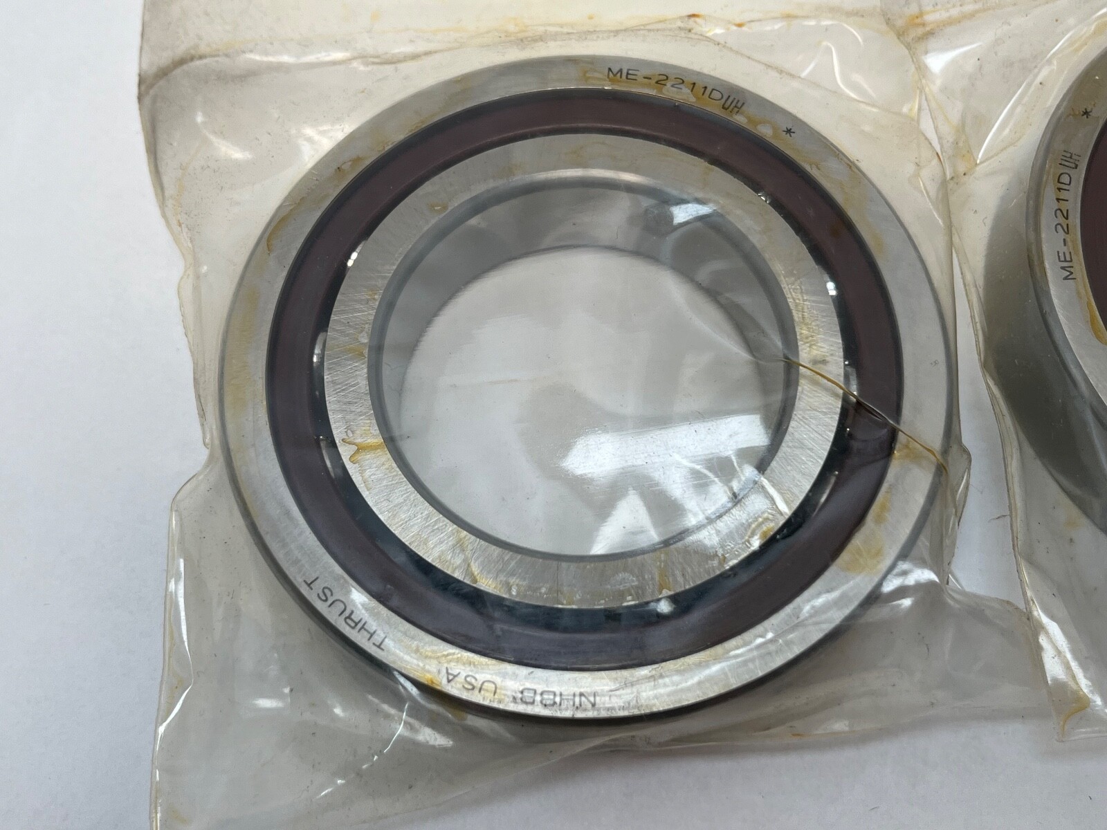 NHBB ME2211DH Angular Bearing 55x100x21mm ME-2211-DUH 7211-C-TPA-P4-DUH USA 2Pcs