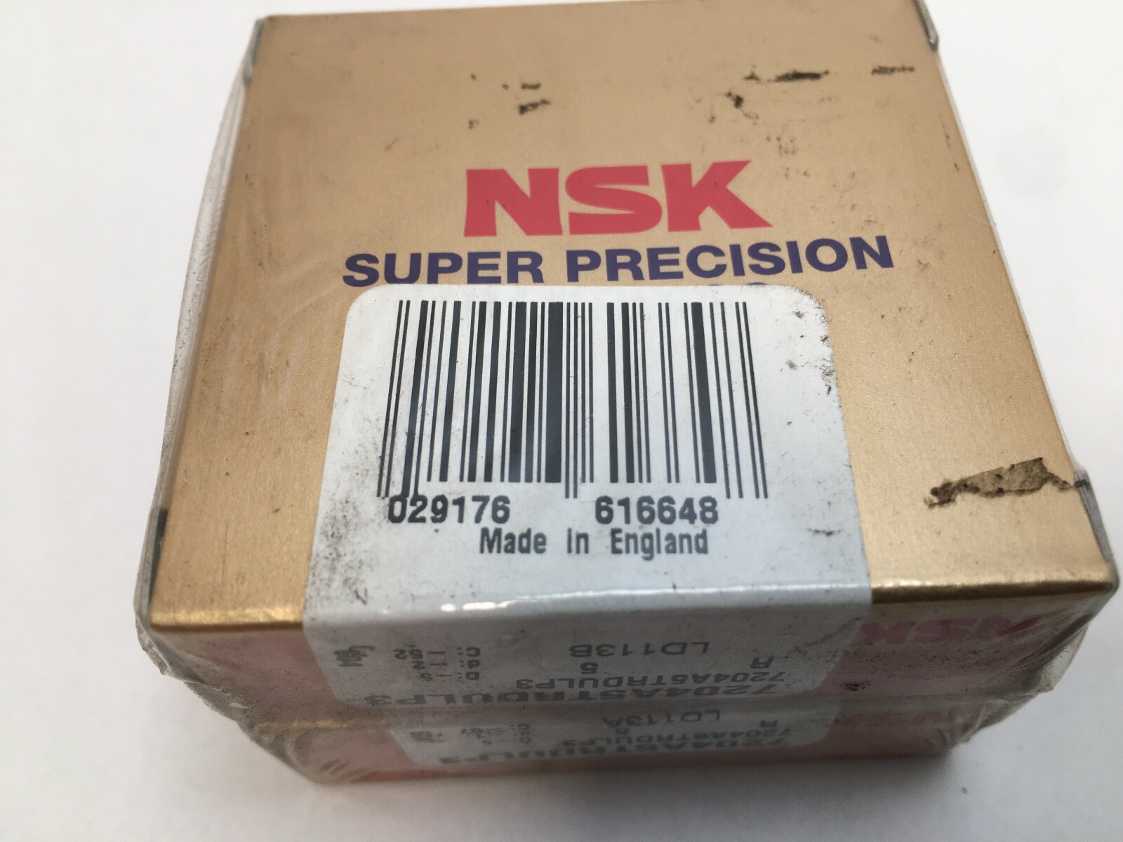 NSK 7204A5TRDULP3 Angular Bearing 20x47x14 mm 7204-A5TR-DUL-P3 ABEC5 England Set