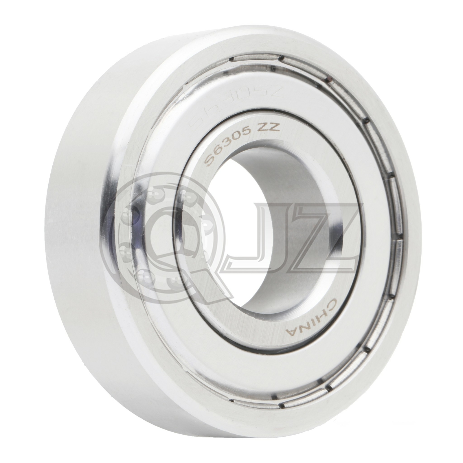 [10pcs] S6305-ZZ Stainless Deep Groove Ball Bearing [25mm ID x 62mm OD x 17mm W]
