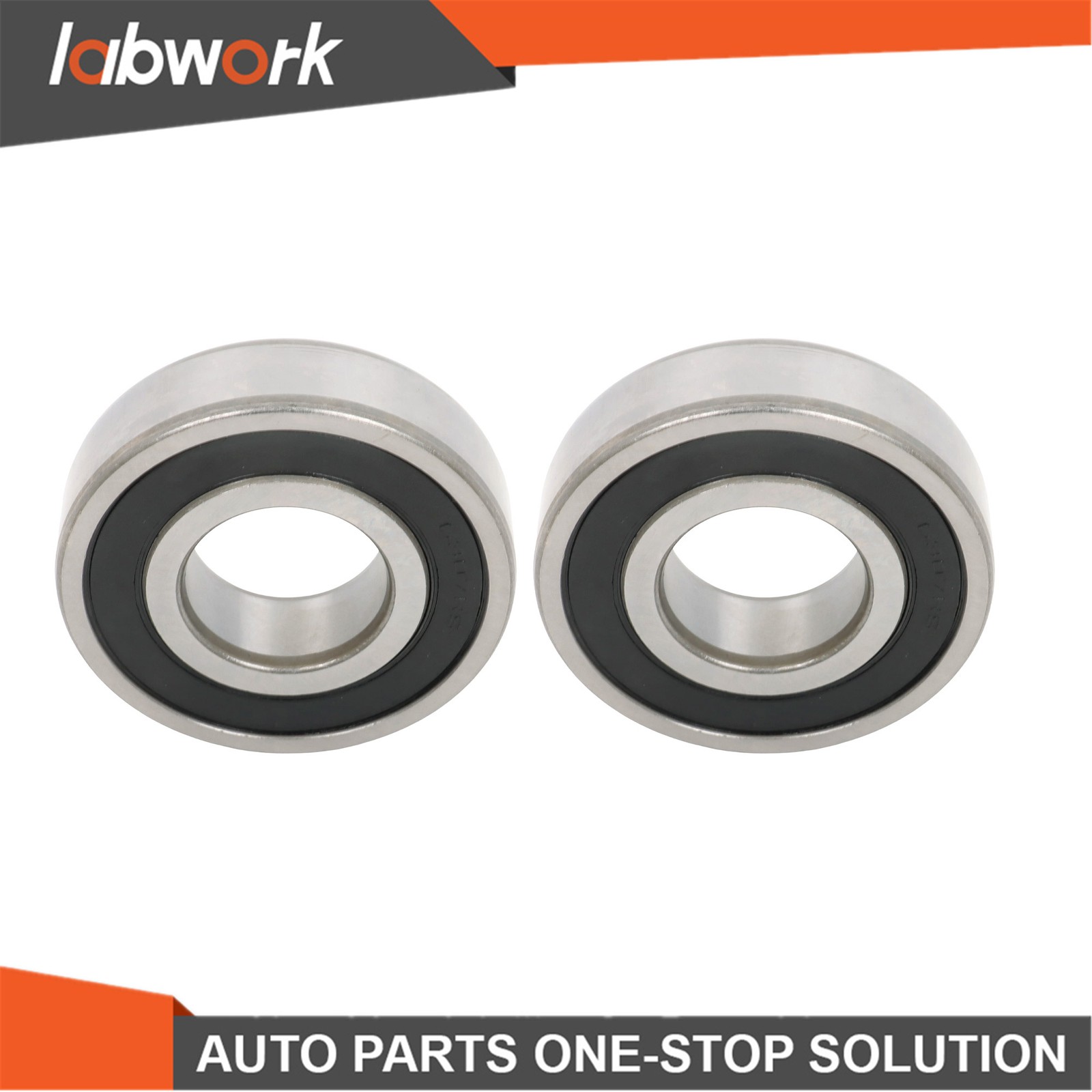 Labwork 6307-2RS Bearings 2 Pack 35x80x21mm Premium Rubber Seal Low Noise
