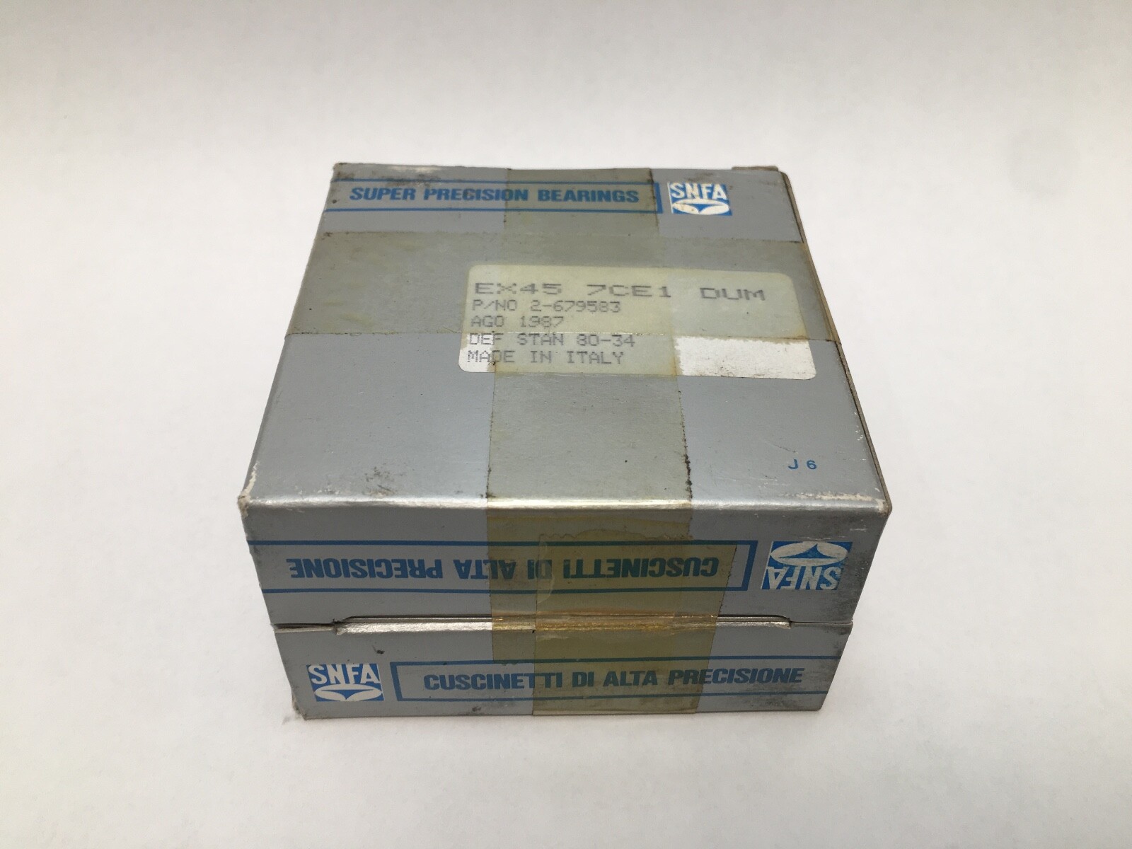 SNFA EX45-7CE1DUM Bearing 45x75x16 mm 7009-C EX45-7-CE-1-DUM ABEC7 Italy 2 Pcs