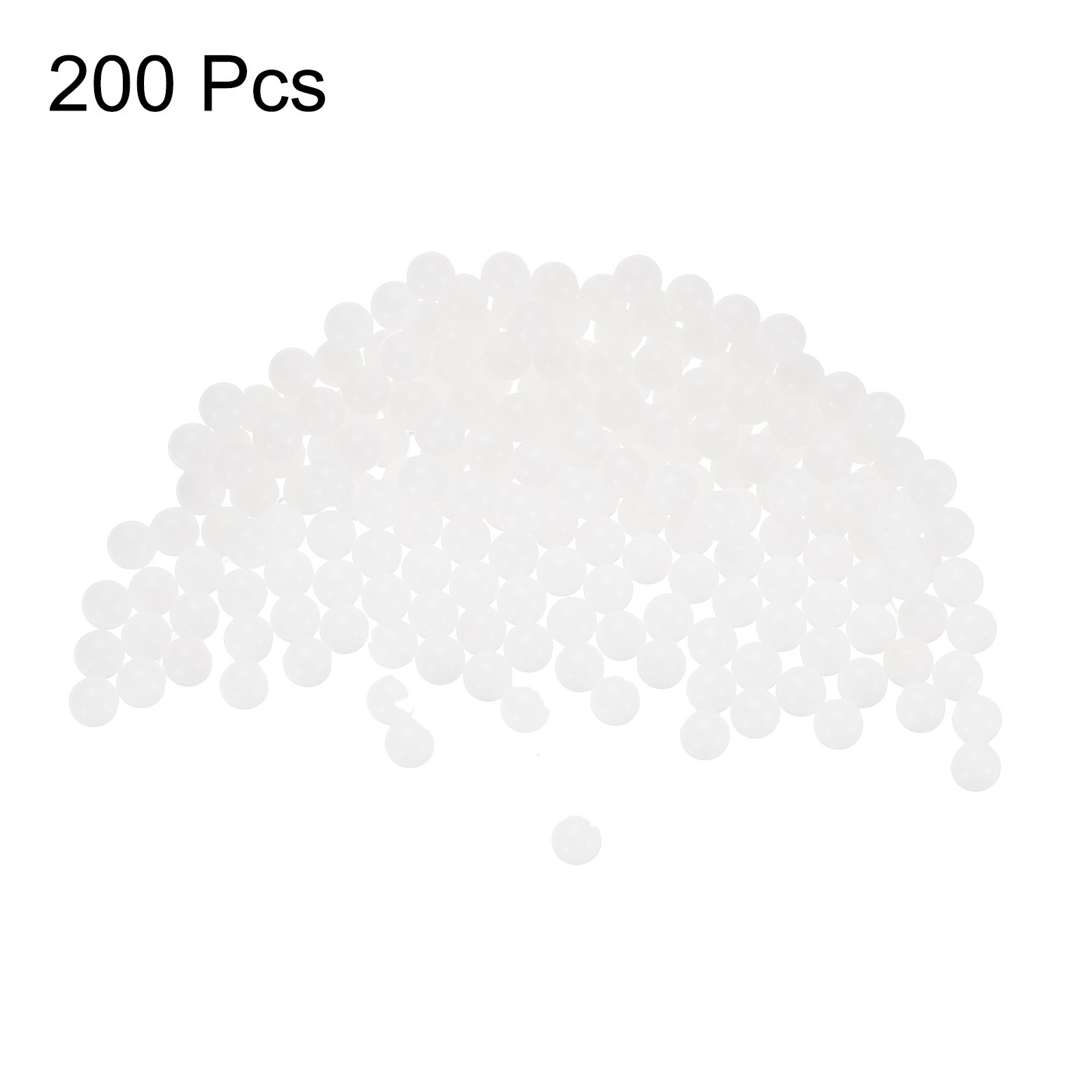 200pcs POM Bearing Balls 4.5mm Solid Plastic Bearing Balls