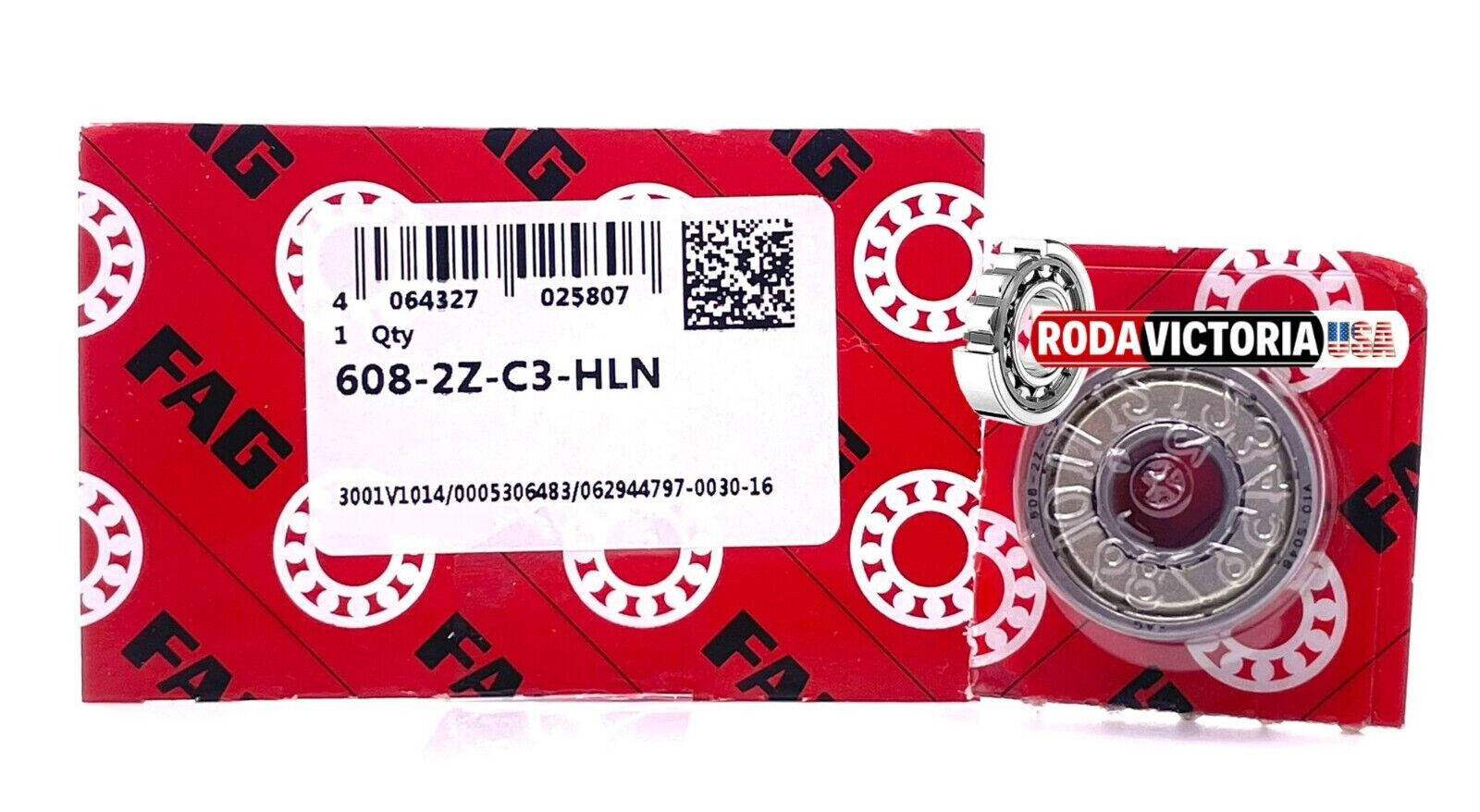 (10 PCS) FAG 608 ZZ SINGLE ROW DEEP GROOVE BALL BEARING 608 ZZ 608 2Z