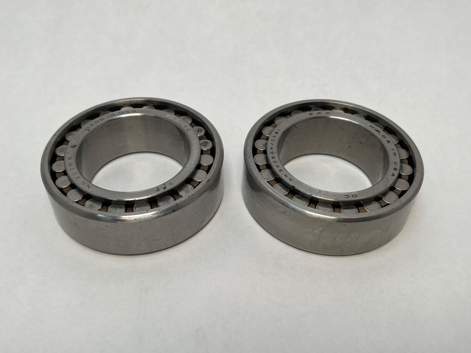 SKF NN-3008-AKMC/C481 Bearing 40x68x21 mm NN3008 NN-3008-A-K-M-P5 C481 USA 2 Pcs