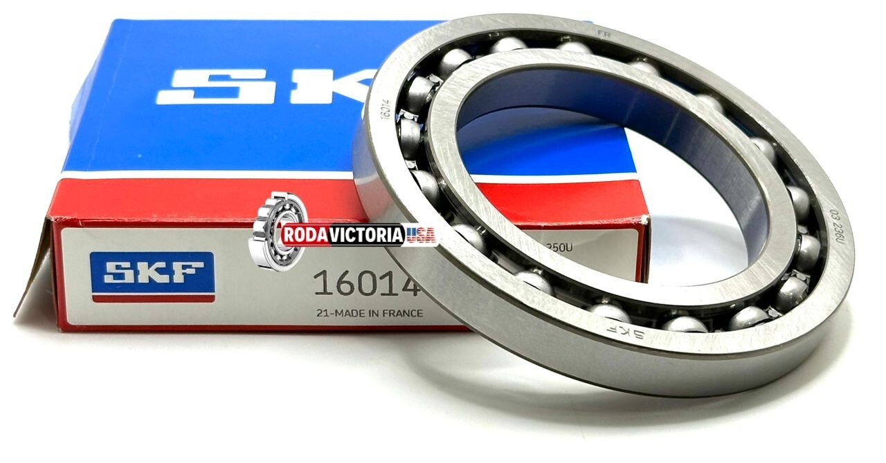 SKF 16014 C3 DEEP GROOVE BALL BEARING, OPEN, NO SEALS 70x110x13 mm
