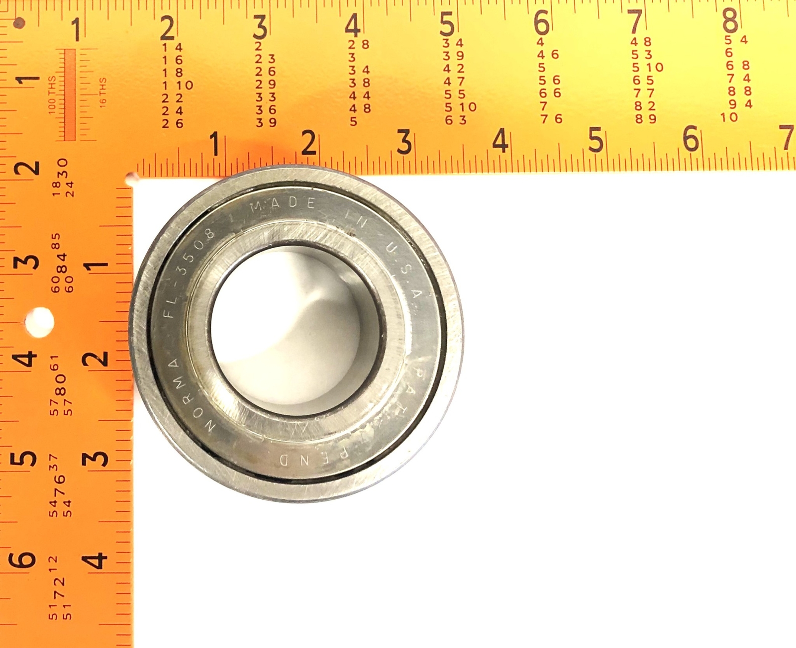 Norma Double Row Ball Bearing FL-3508 NOS