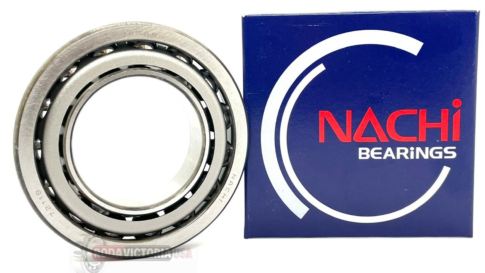 NACHI MADE IN JAPAN 7211B Angular Contact Ball Bearings 55x100x21mm.