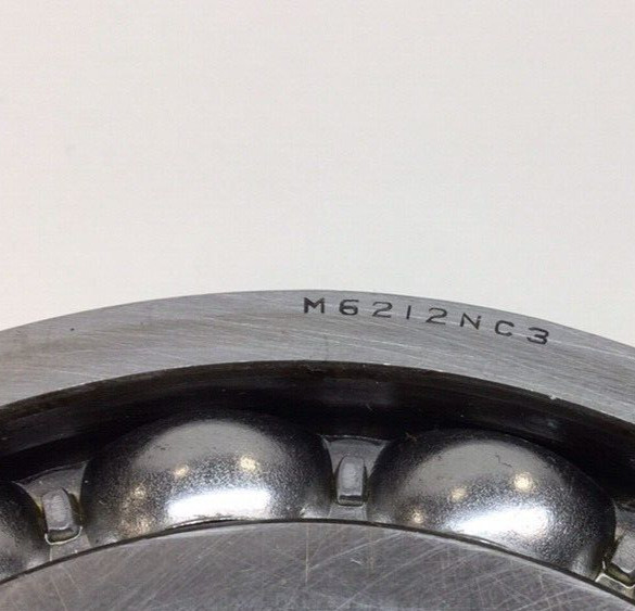 Koyo M6212ZNC3 Ball Bearing Deep Groove 60mm ID X 110mm OD X 22mm W No Snap Ring