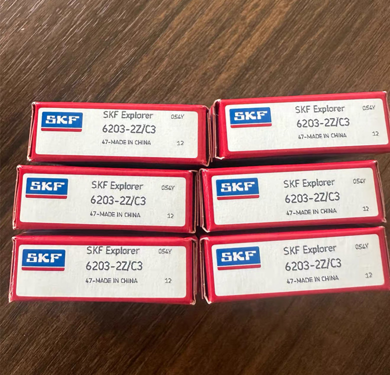 1PCS SKF 6203-2Z/C3 deep groove ball high-speed bearing 17 * 40 * 12mm