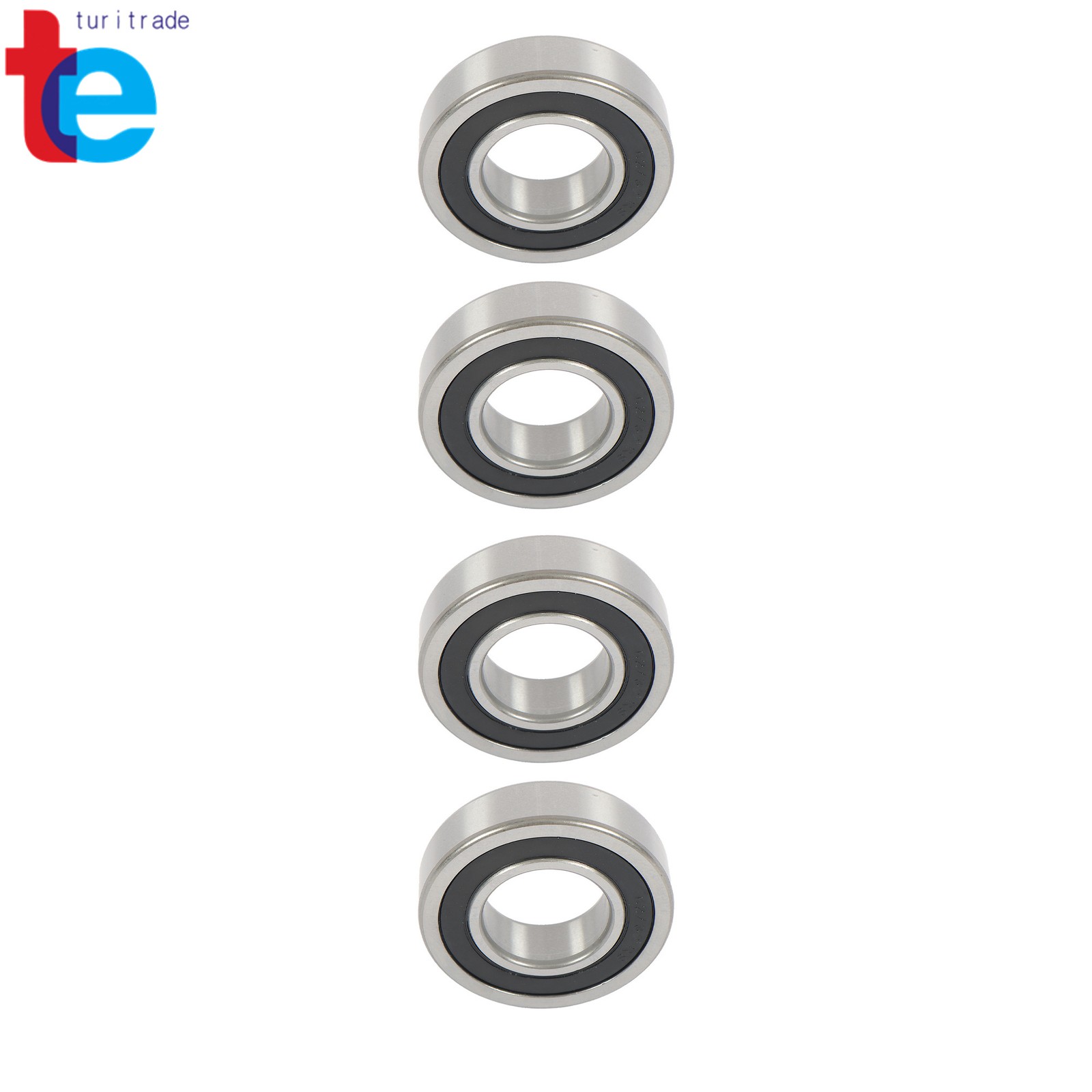 4pcs 62/32-2RS Sealed Ball Bearings 32mm x65mm x17mm Industrial
