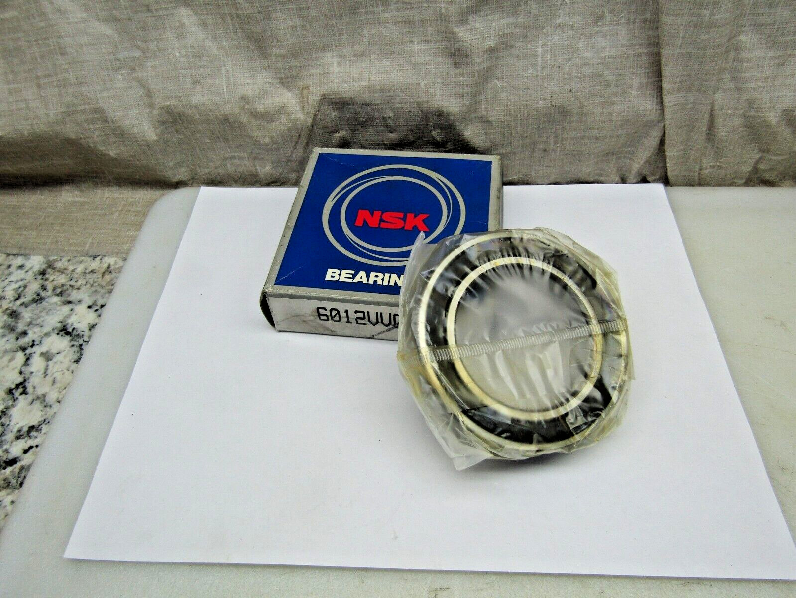 NSK 6012VV C3 60mm X 95mm X 18mm Sealed Bearing