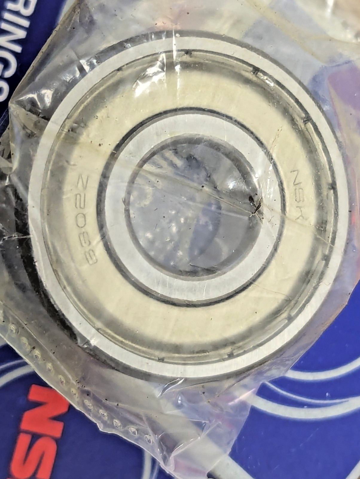 (5) SKF 6302 ZZ C3 DEEP GROOVE BALL BEARING, METAL SHIELDED 15x42x13 mm [OF25]