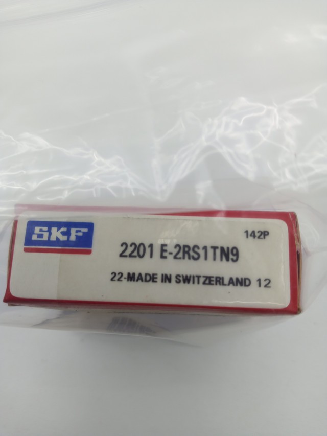 2x SKF 2201 E-2RS1TN9 Spherical Ball Bearing 2201E-2RS1TN9 Ball Bearing 2201E2RS1TN9
