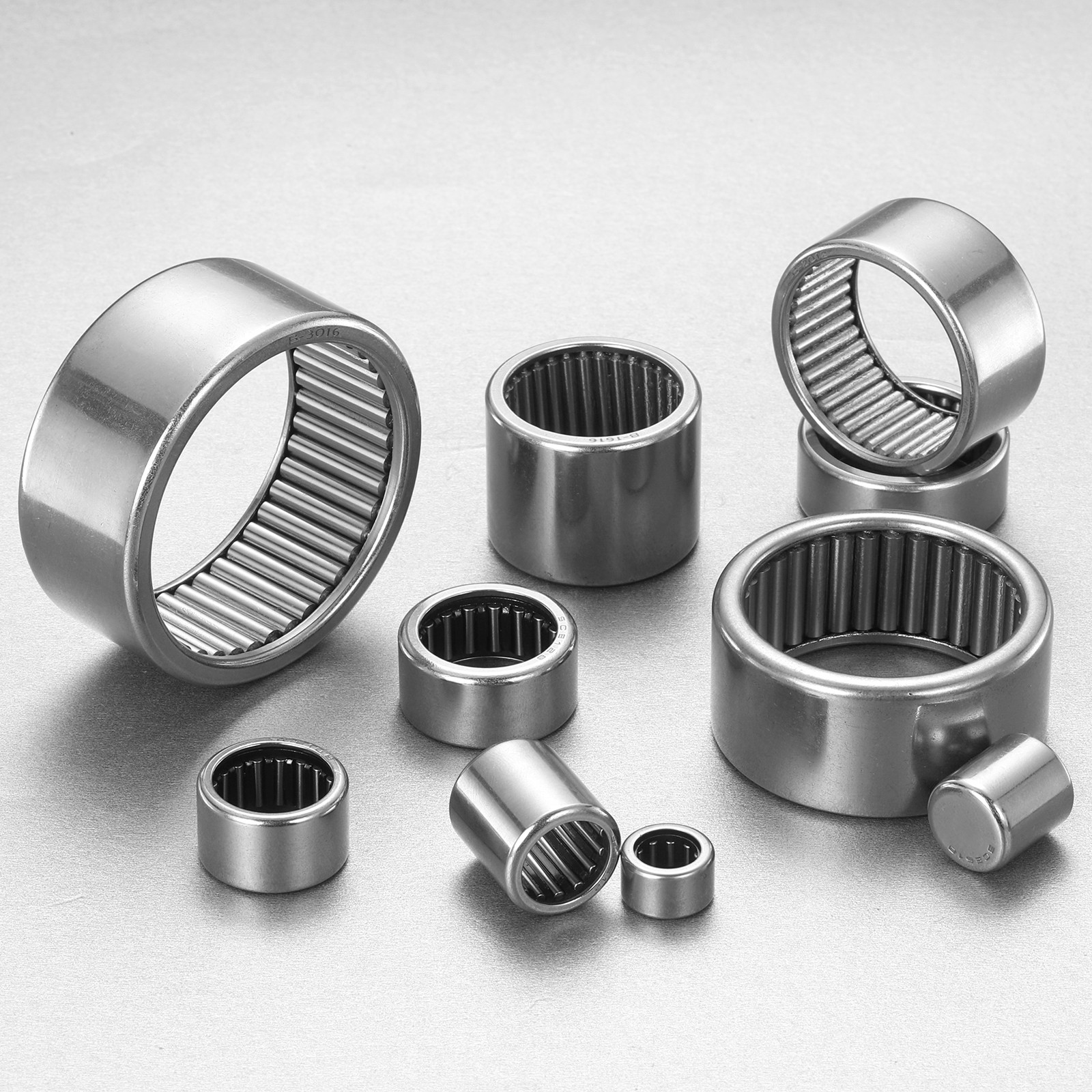 4 Pcs 1/2″x3/4″x7/8″ RCB081214 Needle Roller Bearing Chrome Steel Open End