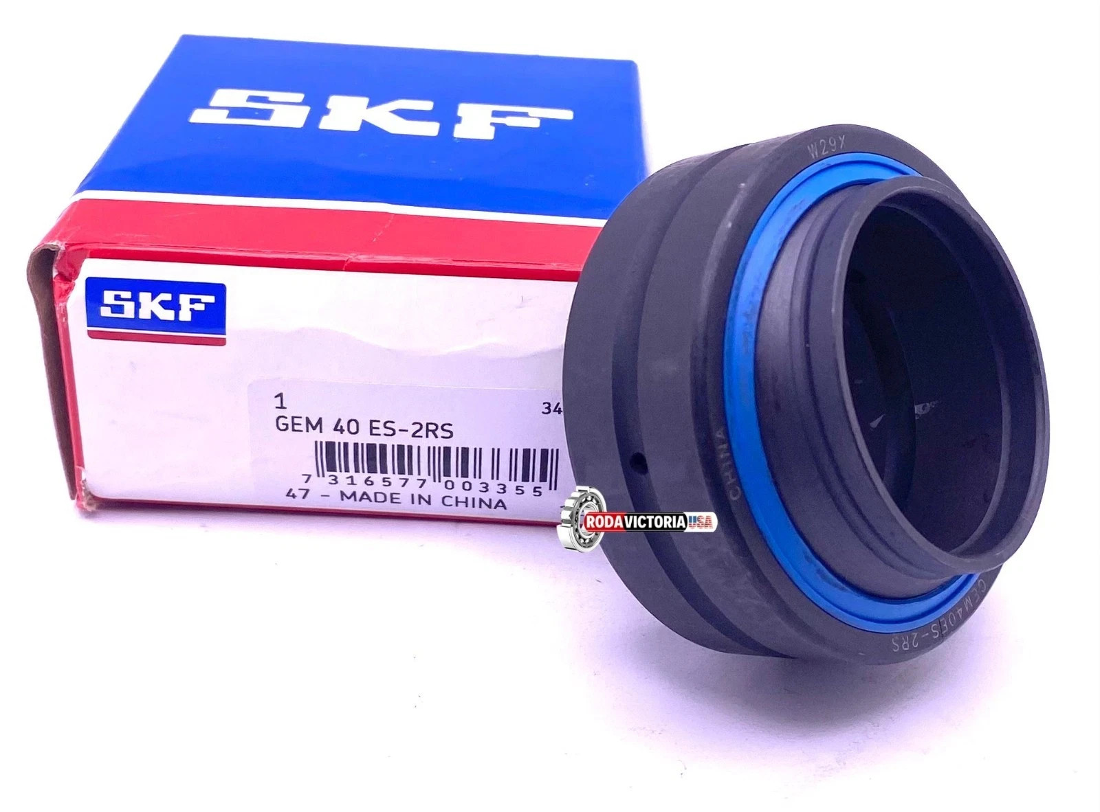 SKF GEM40 ES 2RS Radial Spherical Plain Bearing 40x62x38 mm
