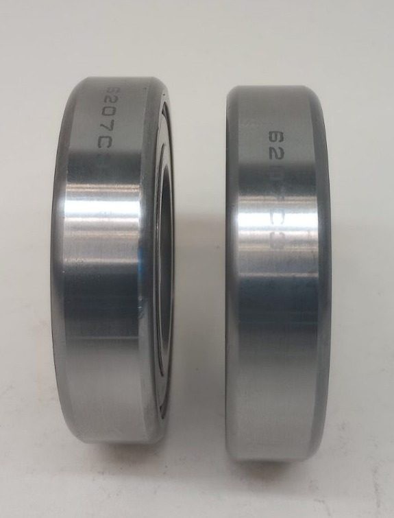 NTN 6207ZZ-C3 Ball Bearing Deep Groove 35X72X17mm Double Shielded (Pack of 2)