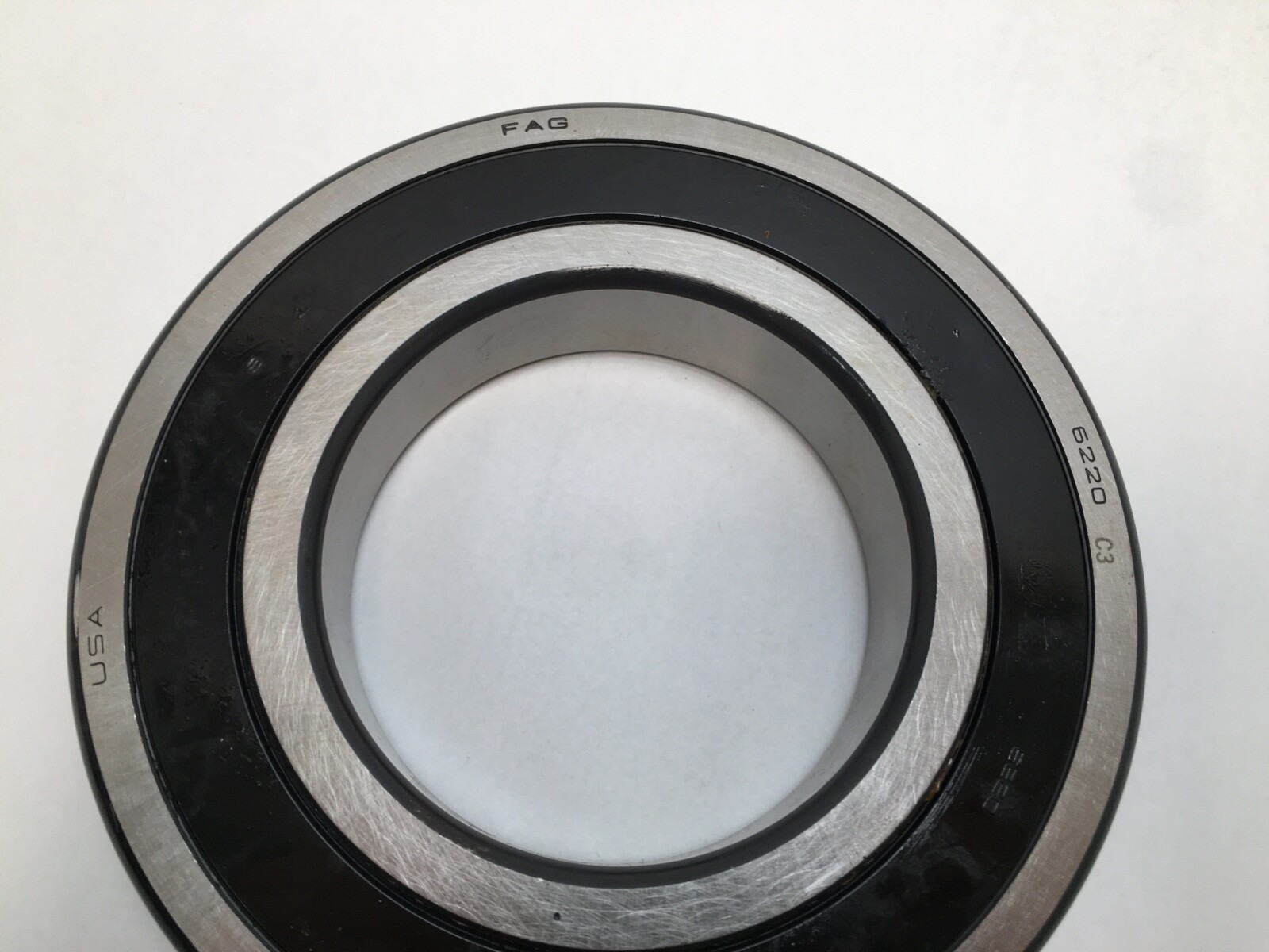 FAG 6220.2RS.C3 Bearing Rubber Seals 100x180x34 mm 6220 2RS C3 6220RS USA