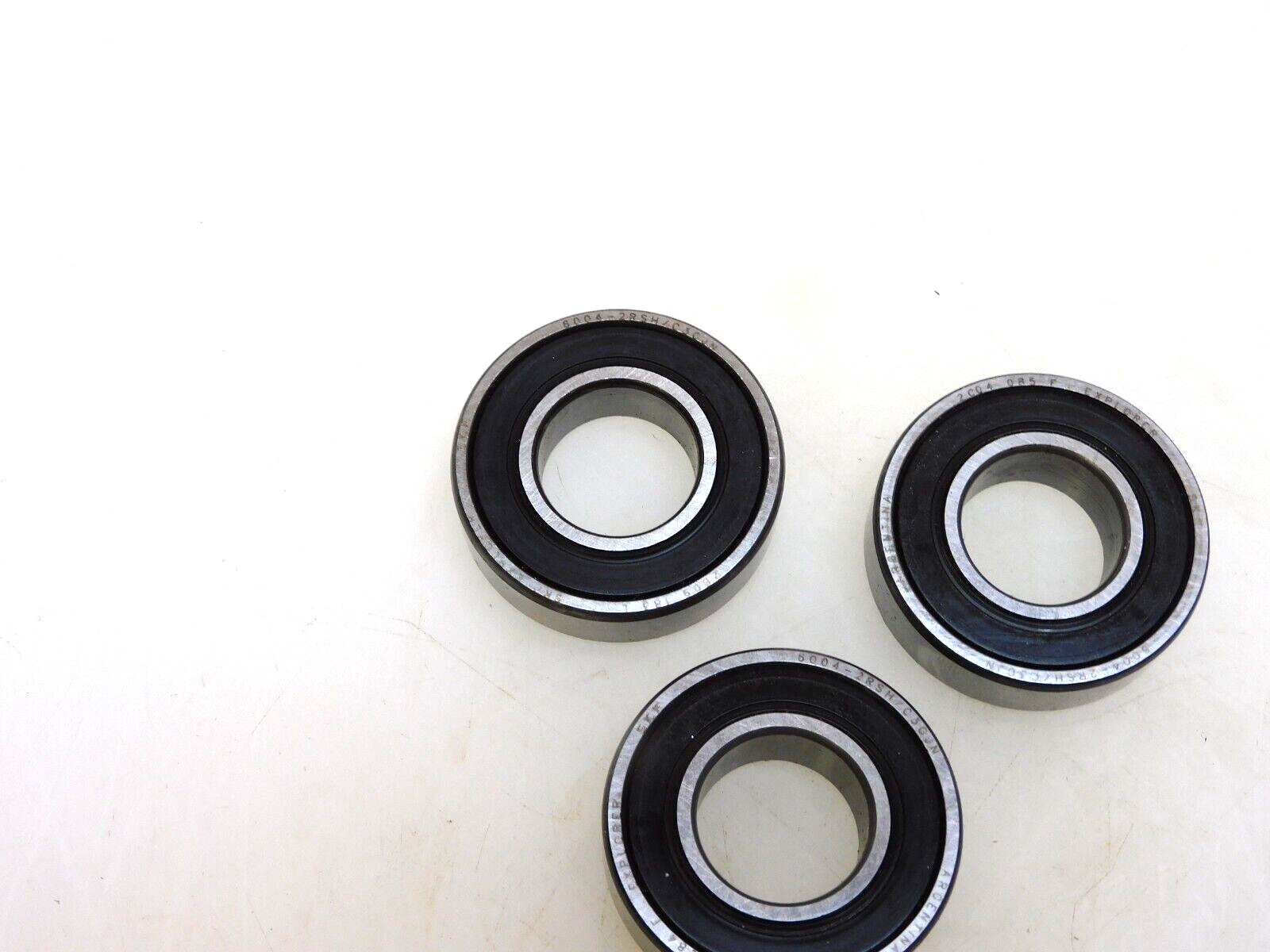 LOT OF 3 SKF 6004-2RSH/C3GJN RADIAL DEEP GROOVE BALL BEARING