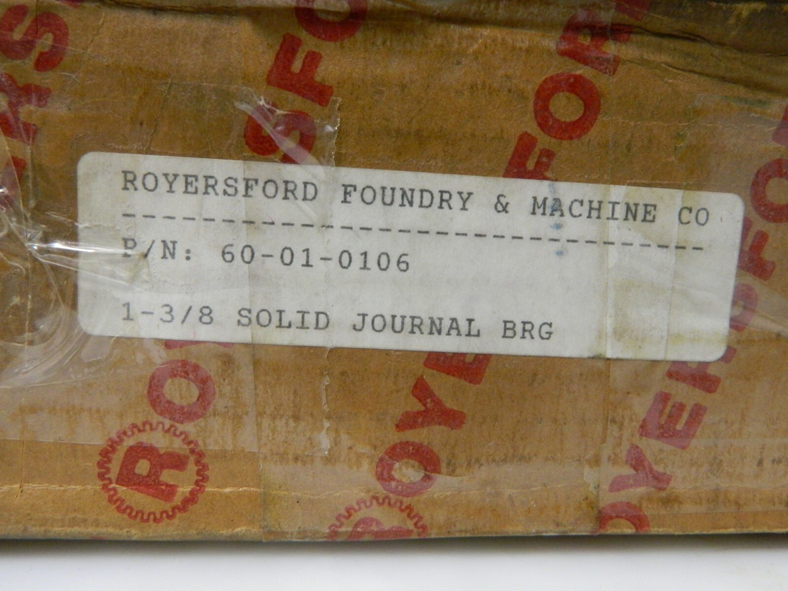 Royersford 5-3/4 OAL Solid Bearing 60-01-0106