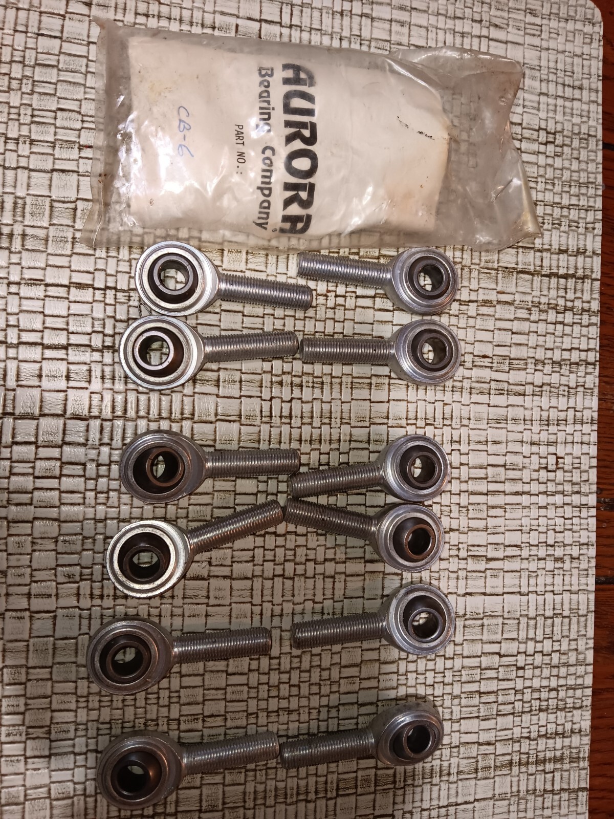 NEW AURORA CB6 Rod End Bearings NEW From OPEN PACKAGE