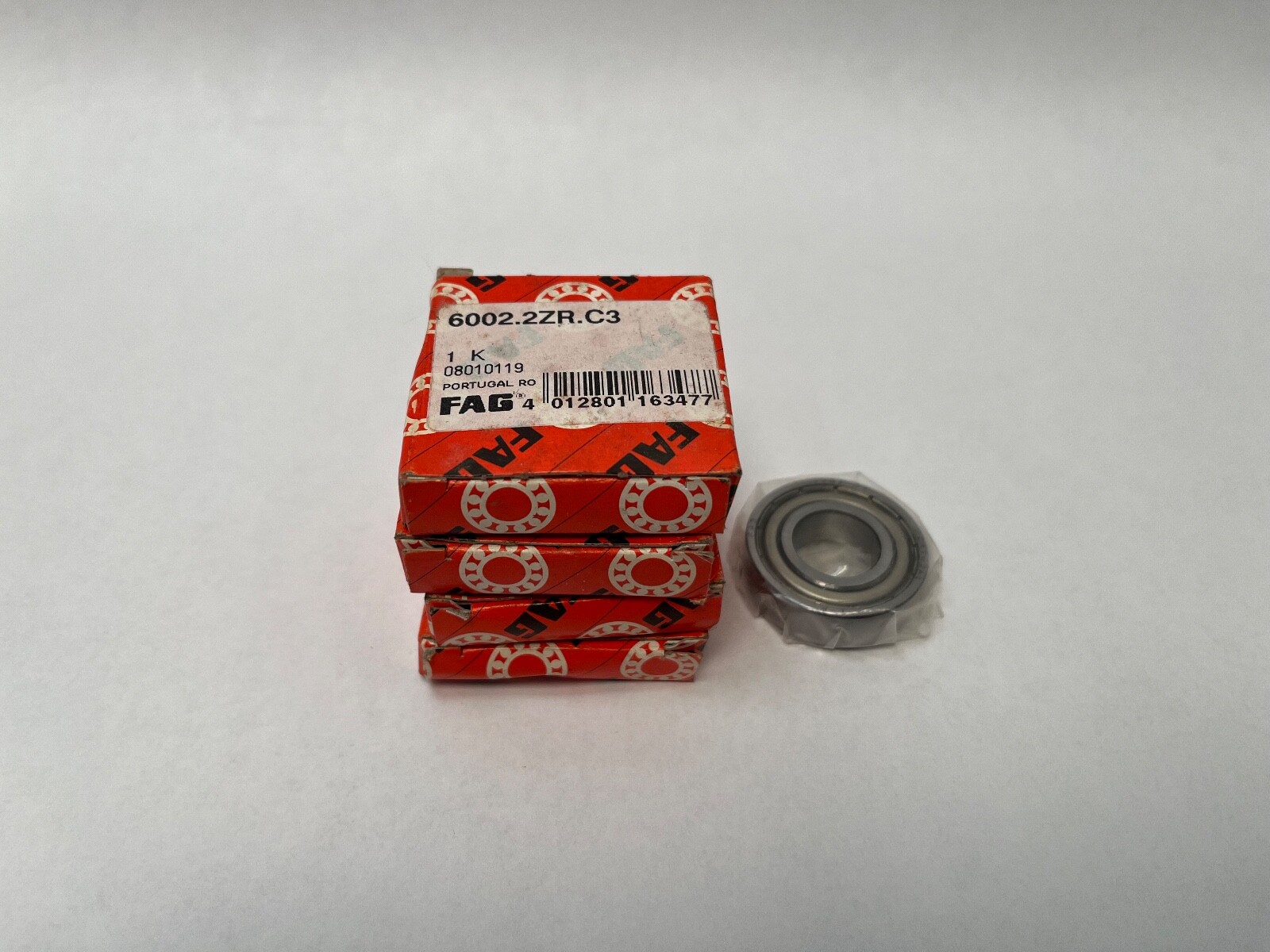 4 Pcs FAG 60022ZRC3 Bearing Metal Sealed 15x32x9 mm 6002 2ZR/ZZ/2Z/Z C3 6002Z