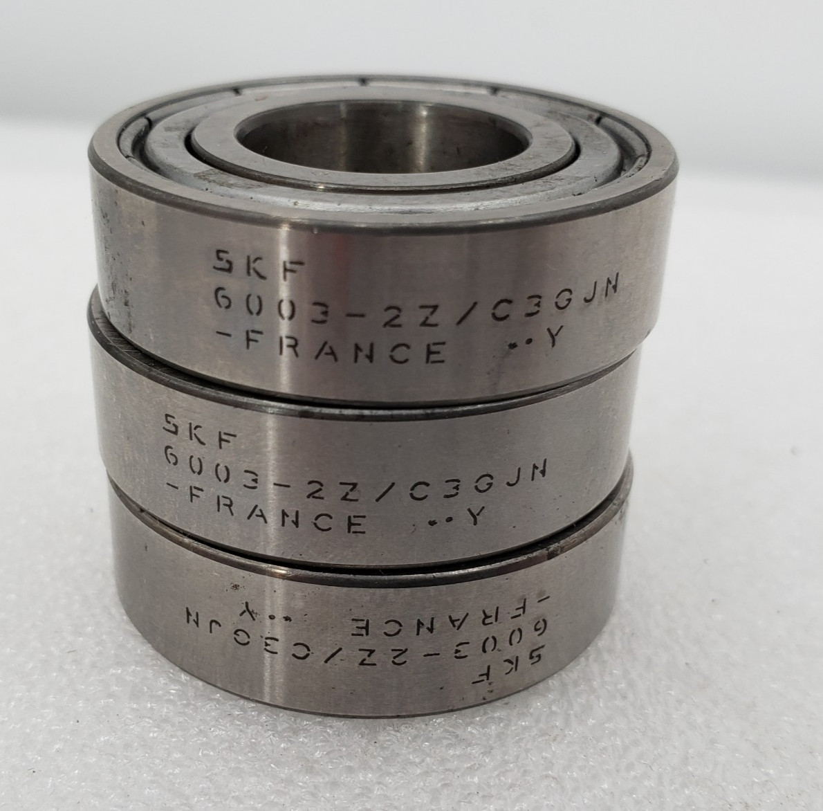 ( QTY : 3 ) SKF 6003-2Z/C3GJN Radial Deep Groove Ball Bearing