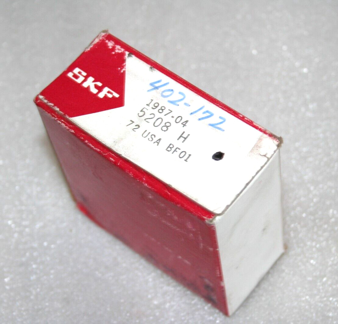 SKF 5208 H Angular Contact Bearing 40 x 80mm x 1-3/16″ 3208 * NEW *