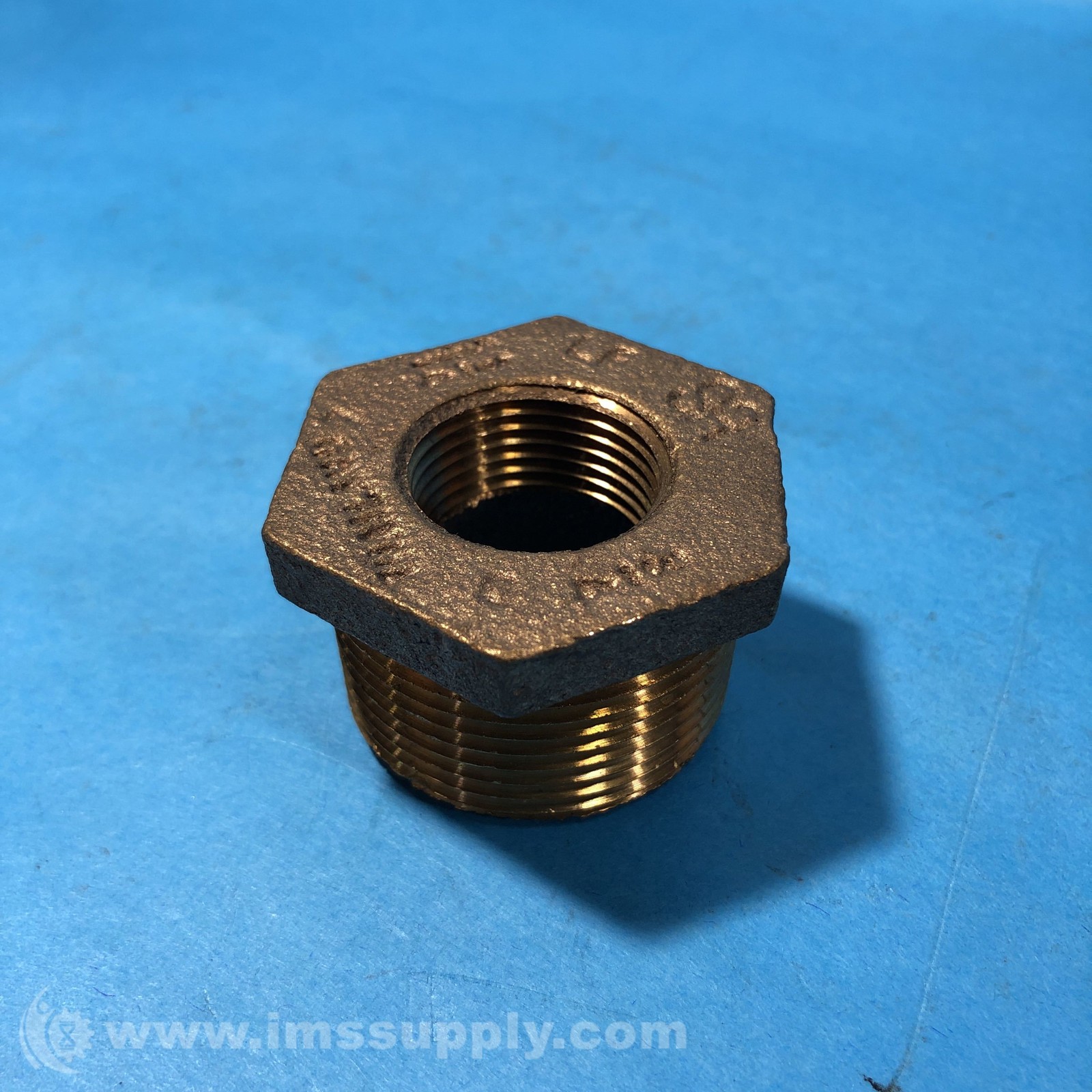 Siam Fittings Bronze Reducing Hex Head Bushing NPT FNIP