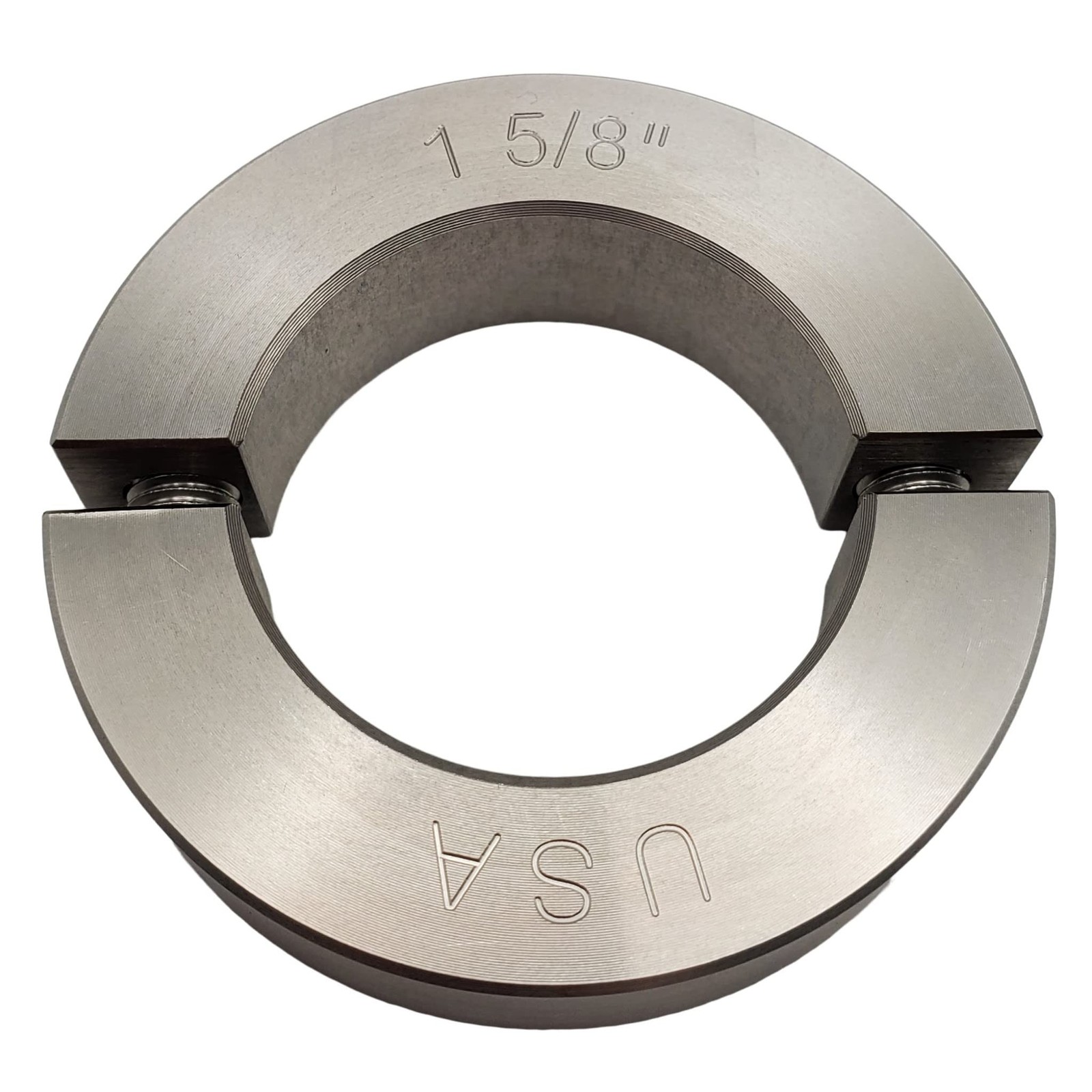 1.625″ Bore Diameter – Clamping Two Piece Shaft Collar – 303 Stainless Steel …