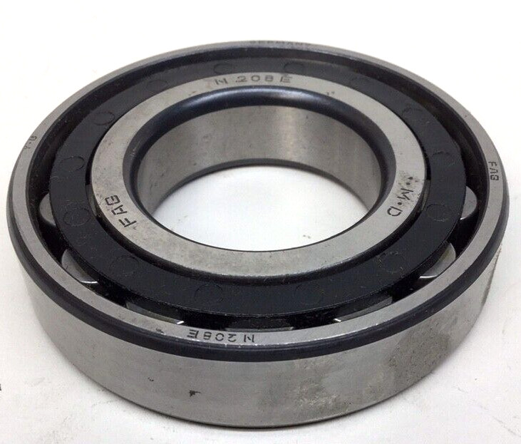 FAG N208E Cylindrical Roller Bearing 40mm ID X 80mm OD X 18mm W N-208E