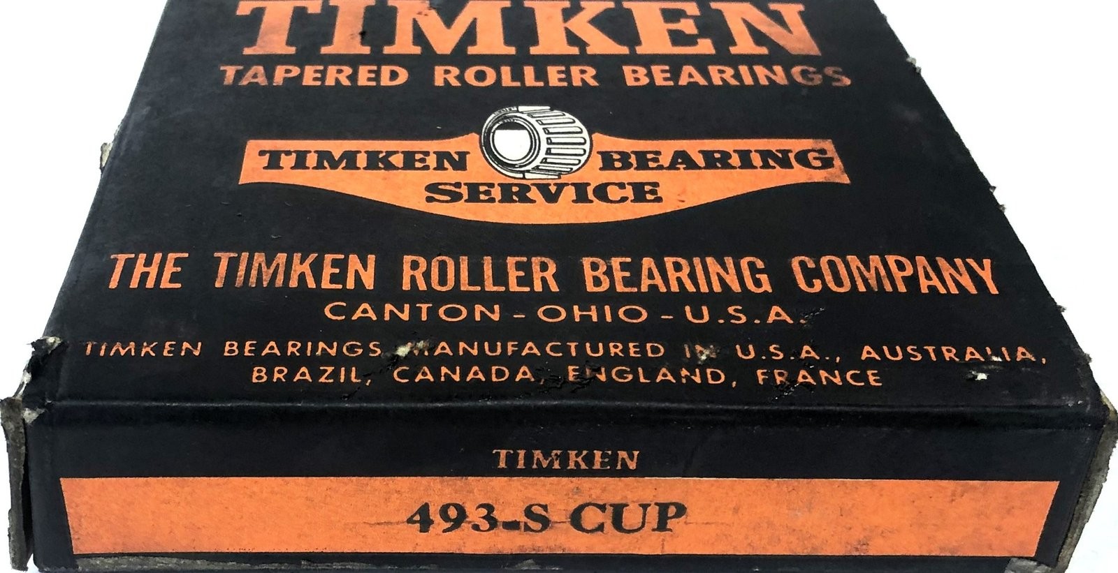 Timken Tapered Roller Bearing Cup 493S NOS