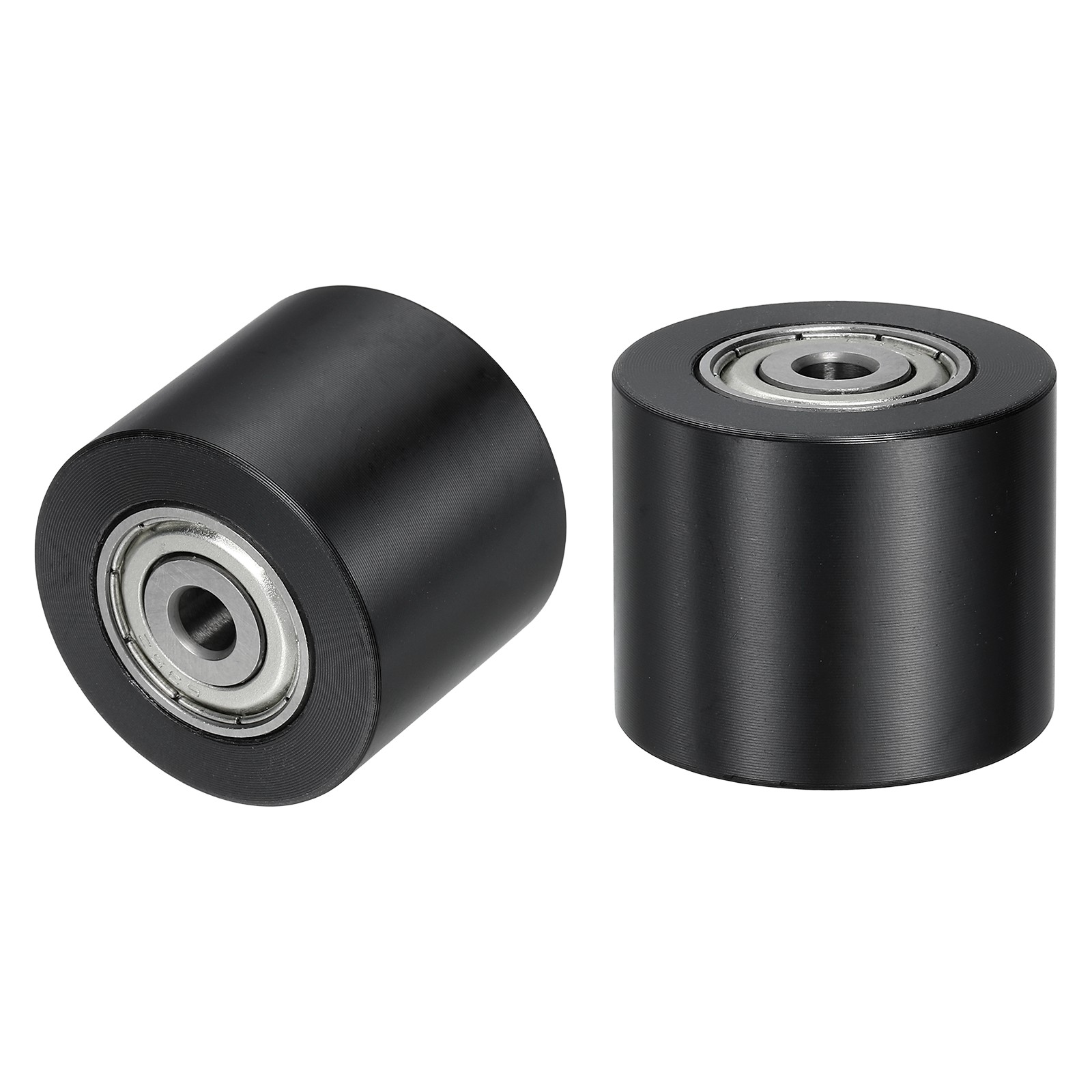 2Pcs POM Roller Wheel with Bearings, 5mm x 30mm x 25mm Bearing Pulley