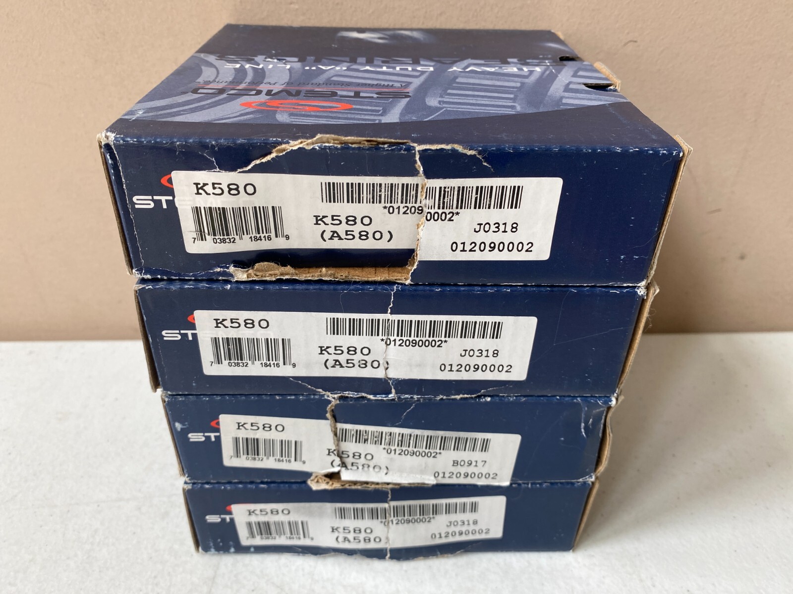 K580 (LOT OF 4) Stemco Taper Roller Bearing