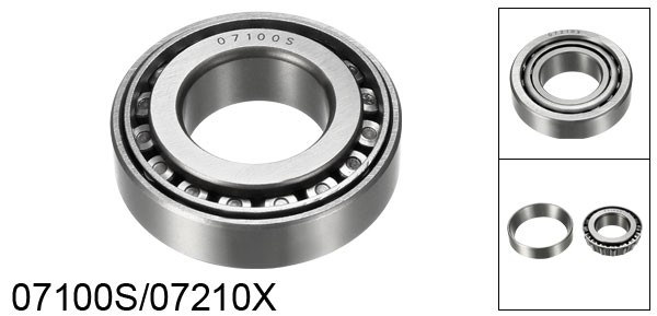 07100S/07210X Tapered Roller Bearing Cone and Cup Set 1″ Bore 2″ O.D. 0.591″