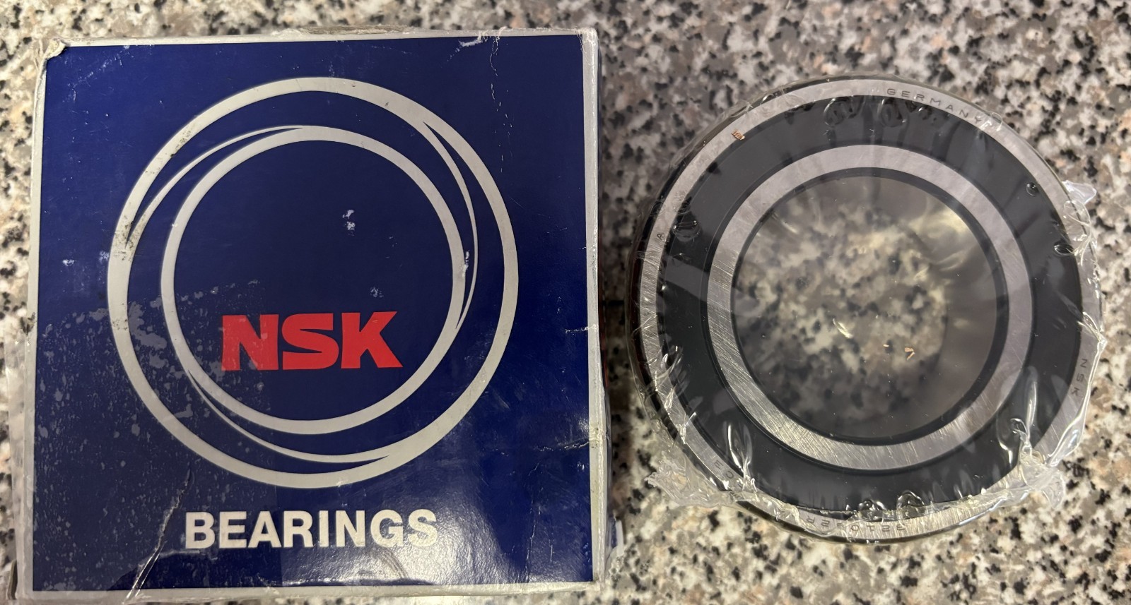 NSK 3210B-2RSRTNGC3 Double Row Angular Contact Bearing 50x90x30.2mm