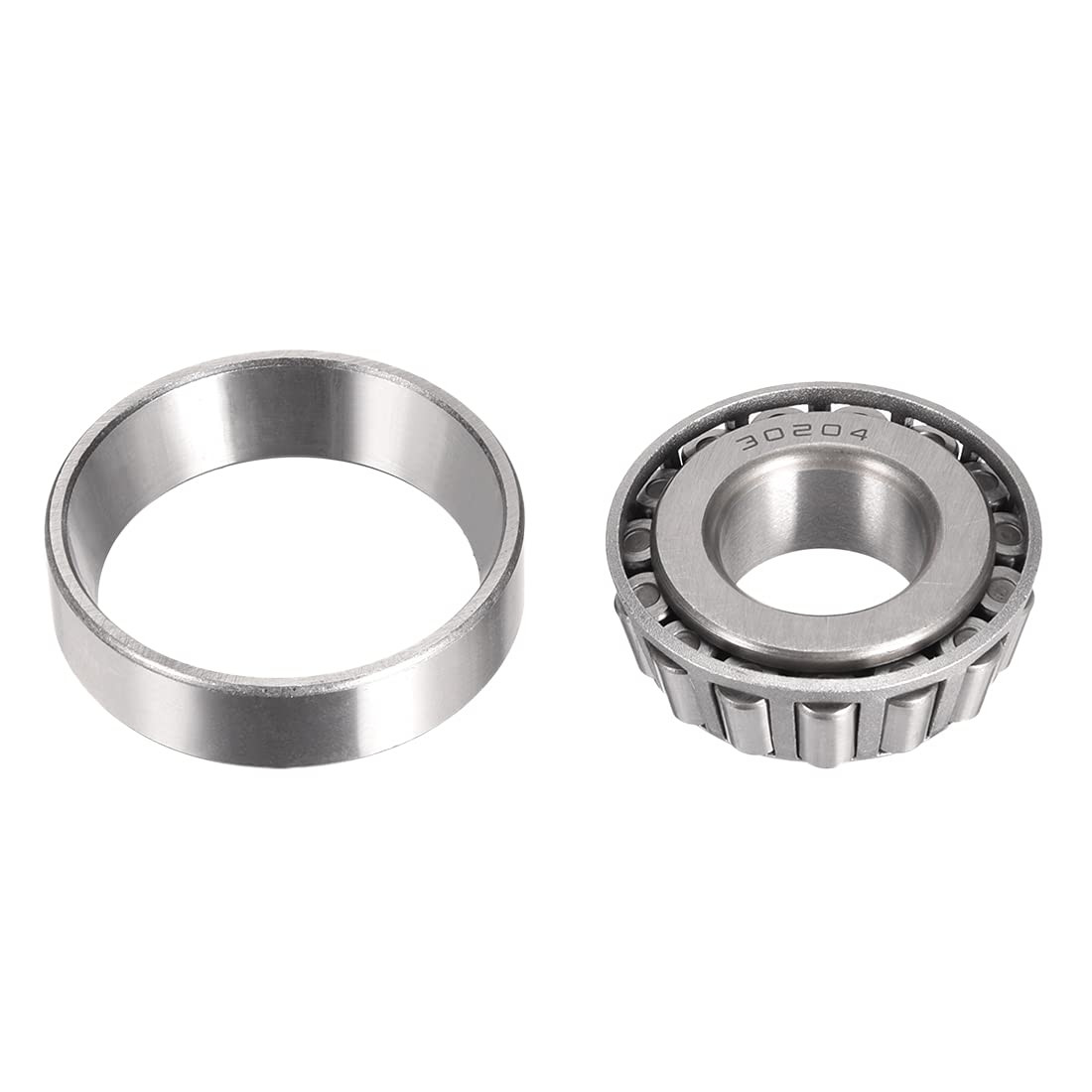 30204 Tapered Roller Bearing Set 20mm Bore 47mm OD Cone Cup 2 Pack
