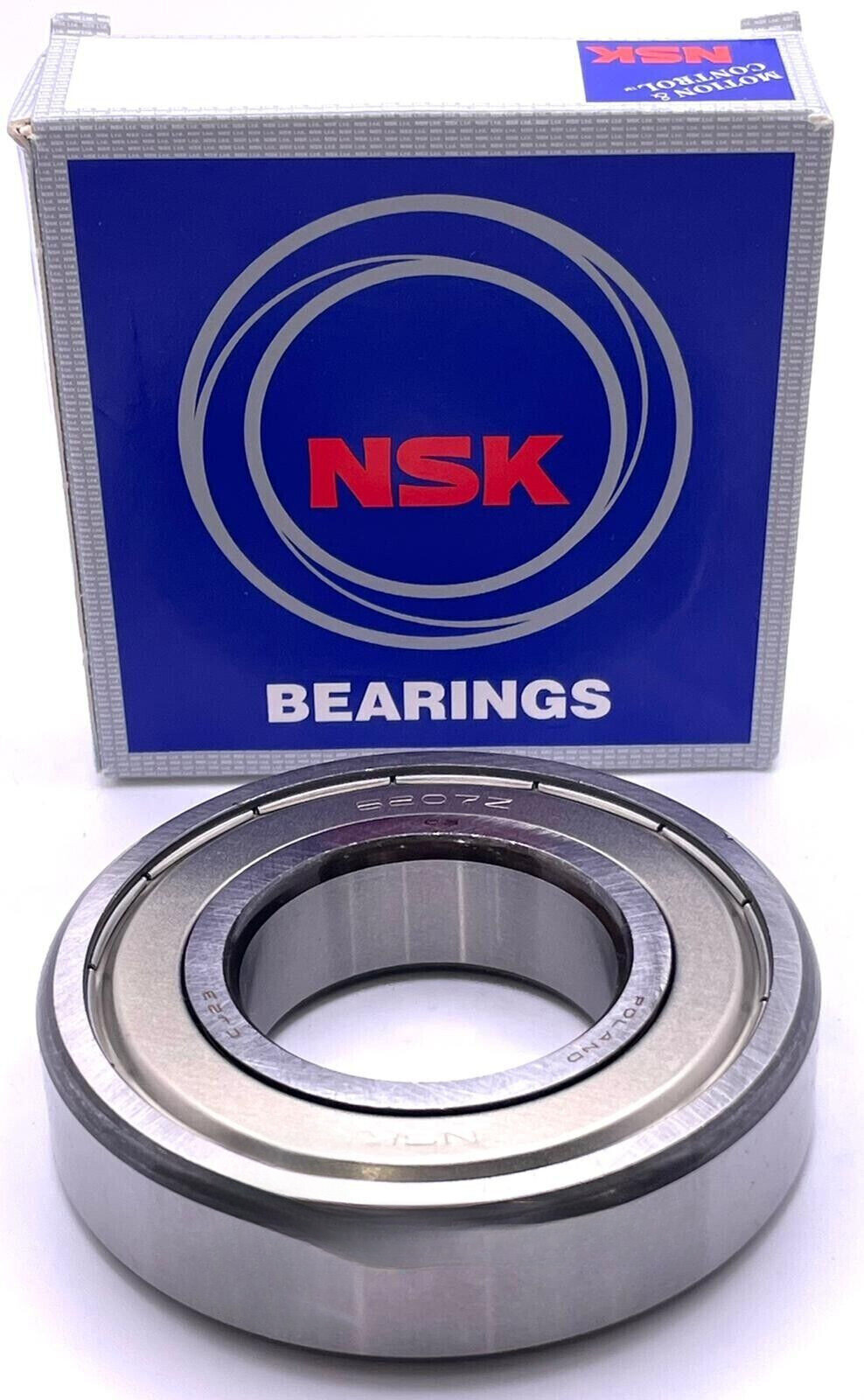 NSK 6207 ZZ C3 DEEP GROOVE BALL BEARING, METAL SHIELDED 35x72x17 mm