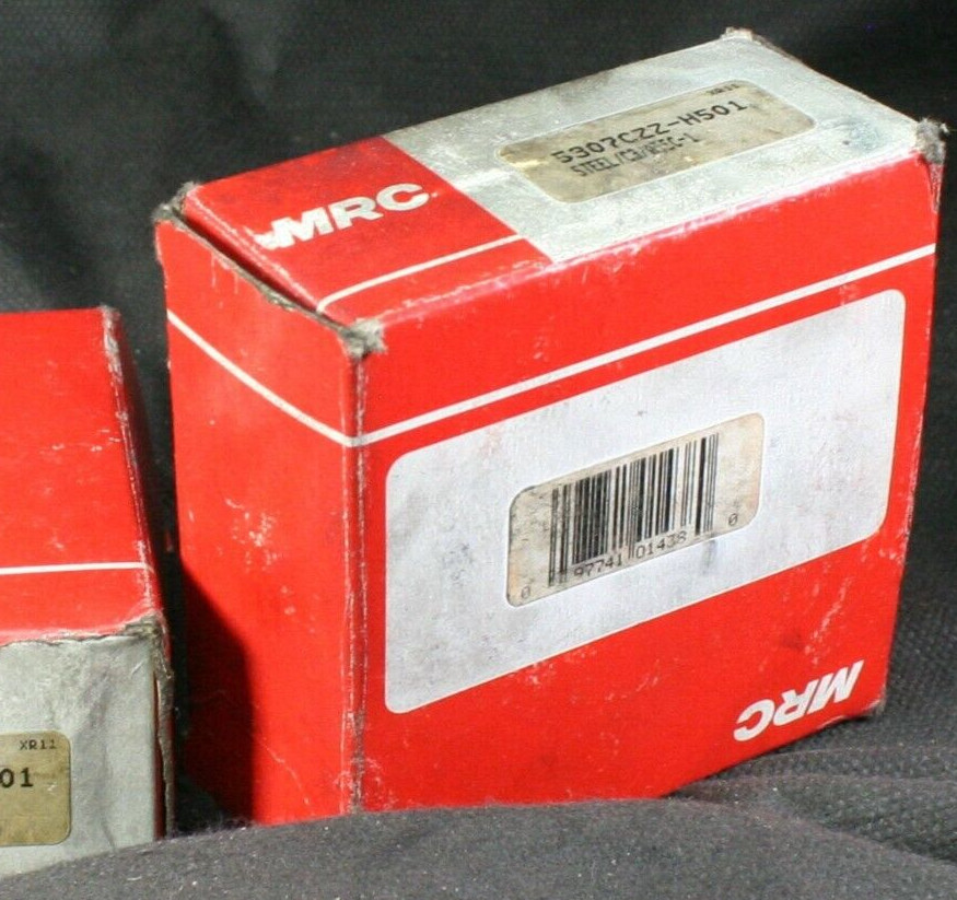 One (1) MRC 5307 CZZ H501 C3 Angular Contact Bearing NEW