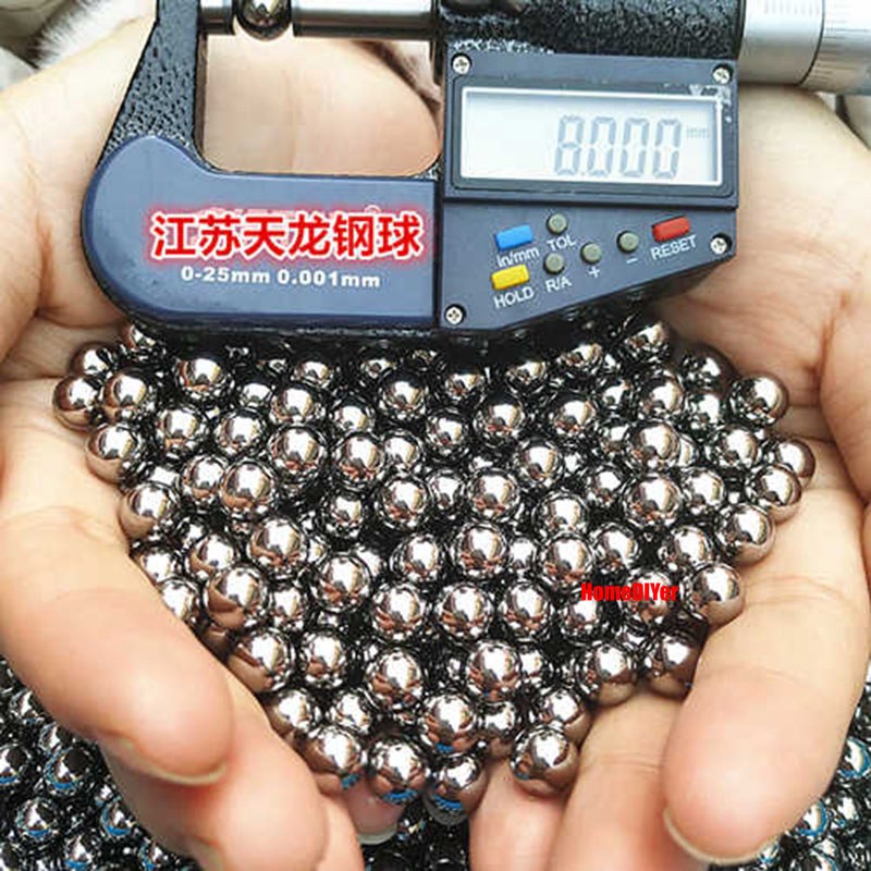 1kg Steel Ball Diameter 5.46mm-7.03mm High Precision Bearing Balls Smooth Beads