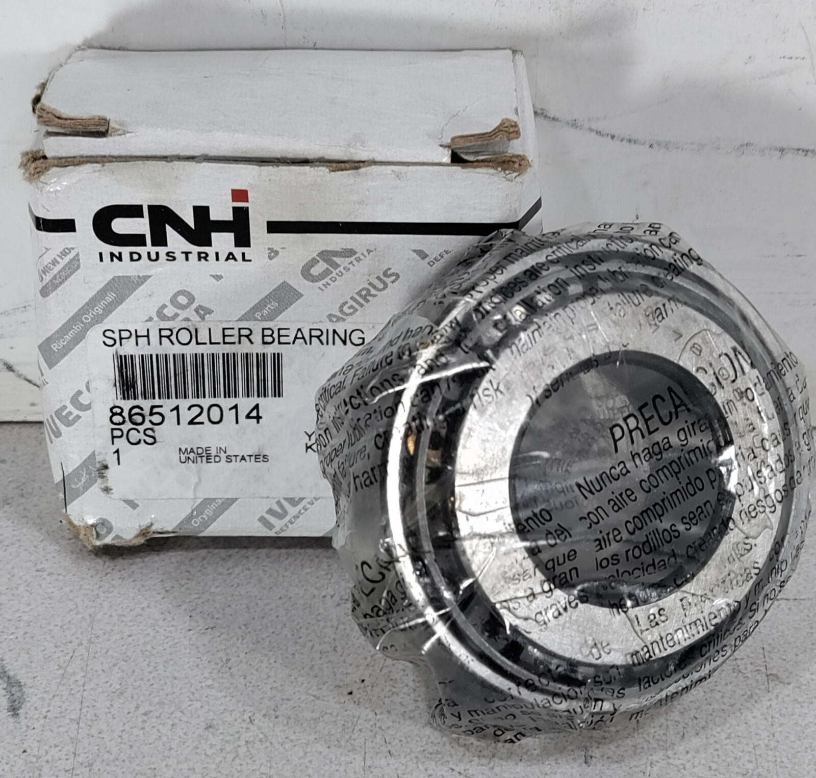 1 NEW CNH 86512014 SPHERICAL ROLLER BEARING NIB ***MAKE OFFER***